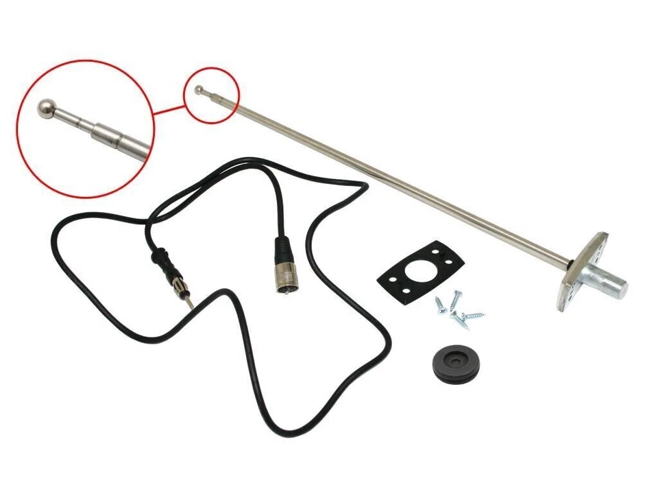 Radio aérea Ford Falcon XW XY/Fairlane ZC ZD (tipo base cuadrada) Foto 1 de 1