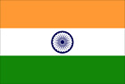India Indian Flag Country Vinyl Sticker - Choose Size