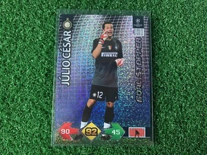 Panini Champions League Super Strikes 2009/10 Julio Cesar Goal Stopper Card - Picture 1 of 2