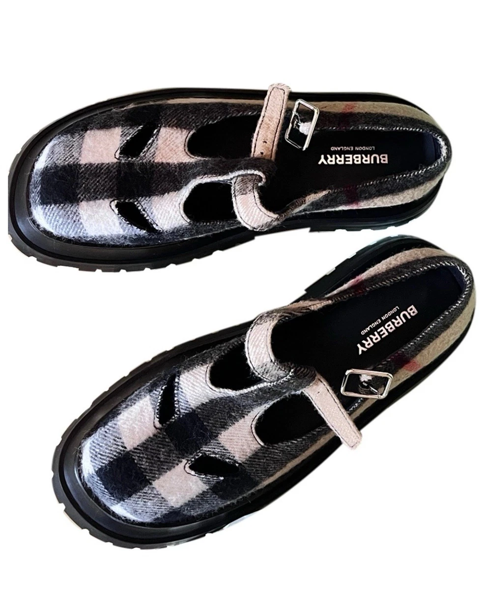 Burberry Checked Loafer Flats for Women for sale | eBay