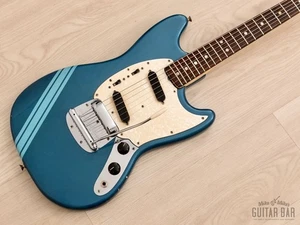 1970 Fender Competition Mustang Vintage Guitar Competition Burgundy, 100%... - Picture 1 of 24