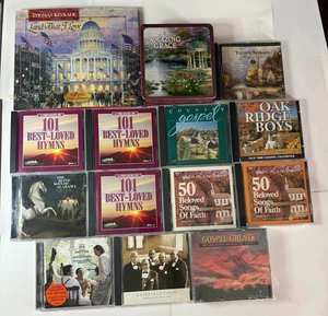 Thomas Kinkade & Gospel 12 CDs Lot Christian 3 CD Tin Old Rugged Cross + - Bild 1 von 8