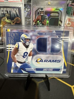 2025 Absolute Jared Verse Tools Of The Trade Patch /249 Rams - Image 1 of 4