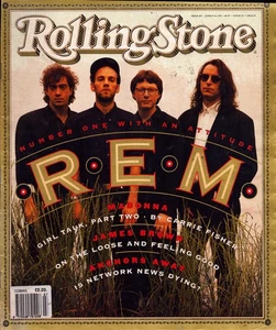 Rolling Stone #607 1991 R.E.M, Madonna, James Brown,Paula Abdul Guns N Roses VG - Imagen 1 de 1