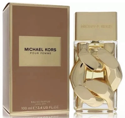 Туалетная вода Michael Kors Pour Femme 3,4 унции / 100 мл EDP НОВАЯ В КОРОБКЕ - РЕКОМЕНДУЕМАЯ РОЗНИЧНАЯ ЦЕНА ПРОИЗВОДИТЕЛЯ 125 долл. США - Изображение 1 из 4