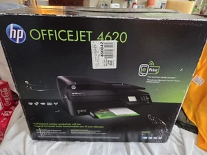HP OfficeJet 4620 Wireless All-in-One Printer New Open Box | Print Copy Scan Fax - Afbeelding 1 van 3