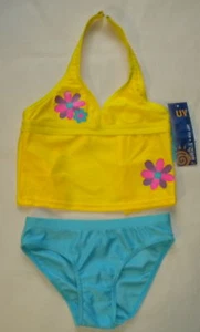 NWT JANTZEN GIRLS 2 PC MULTI TANKINI BATHING SUIT 16 $50 - Picture 1 of 2