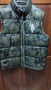 US Polo ASSN Size L Men's Vest - Camo - Picture 1 of 3