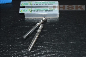 φ6*18*50*3F brocas fresadoras de extremo de carburo para 3 flautas de aluminio (1 pieza) - Imagen 1 de 2