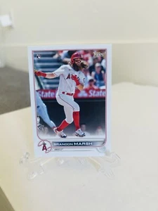 2022 TOPPS BRANDON MARSH ROOKIE RC #243 LOS ANGELES ANGELS - Picture 1 of 2