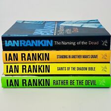 4 x Ian Rankin British Crime Thriller Action Book Bundle Lot Fiction Books Book