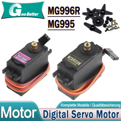MG996R/MG995 Digital Servo Motor 180°/360° 13 kg/cm Modellbau DIY RC Modellbau - Bild 1 von 4