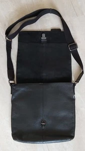 Bolso de hombro Strellson, negro con compartimento para portátil, usado - Imagen 1 de 5