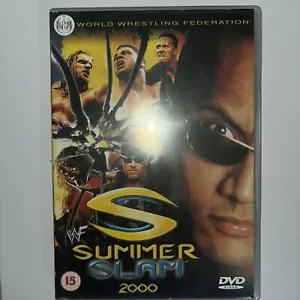WWF - Summerslam 2000 Wrestling | DVD WWE FREEPOST - Foto 1 di 1