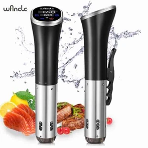 Wancle 1100W Sous Vide Cooker - LCD Touch Immersion Circulator, IPX7 Waterproof - Picture 1 of 19