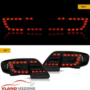 Juego de 2 luces traseras LED ahumadas para Toyota Corolla 2011 2012 2013 - Imagen 1 de 11
