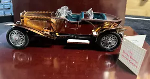 Franklin Mint 1921 Rolls Royce Silver Ghost Copper Automobile PARTS OR REPAIR - Picture 1 of 13