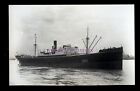 UK1381 - Hain Line Cargo Ship - Trewyn under tow to harbour - photograph