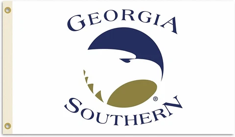 Georgia Southern Eagles 3' x 5' Flag with Grommets University of Cover