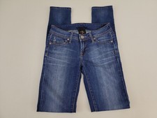 Genetic Denim The Shane Distressed Skinny Jeans Size 24 Inseam 31 Hip Hem 14