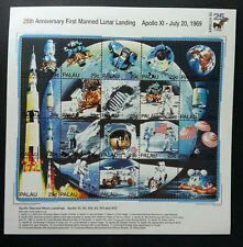 Palau 25th First Manned Lunar Landing 1994 Moon Space Astronomy (sheetlet) MNH