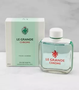 LE GRANDE CHROME designer EDT cologne 3.4 oz spray by MCH Beauty Fragrances - Picture 1 of 3