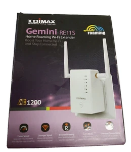 Edimax Wifi Range Extender Plug In gemini re11s ac 1200 Mini US plug - Picture 1 of 5