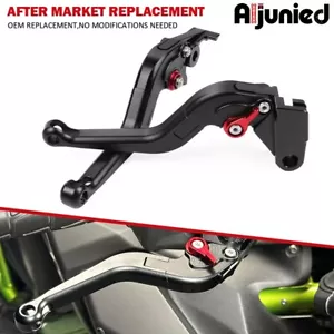 Palancas de embrague de freno cortas ajustables plegables para KAWASAKI Z900 ZR900 2017-2025 - Imagen 1 de 19