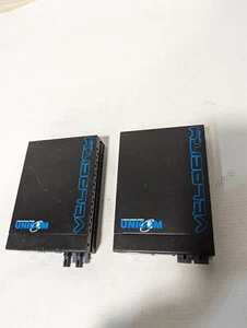 Lot of 2 UniCom FEP-5300TF-C Velocity 4 Multimode Network Converters, No Power S - Picture 1 of 3