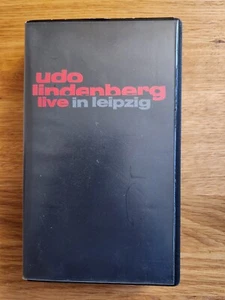Udo Lindenberg / Live in Leipzig / VHS Kassette / Der Zustand ist sehr gut - Bild 1 von 4