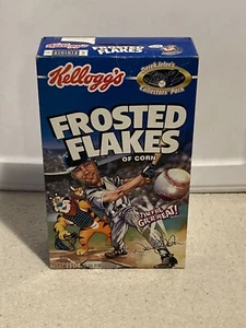 Kellogg's Frosted Flakes DEREK JETER New York Yankees Müslischachtel leer 2002 - Bild 1 von 6
