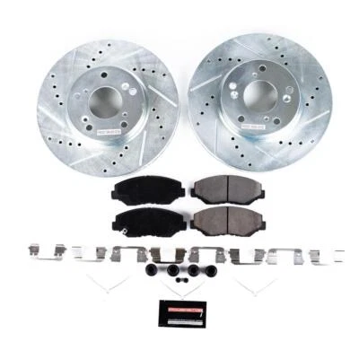Kit de frenos deportivos PowerStop Z23 Evolution para 14-15 Acura ILX delantero Foto 1 de 4