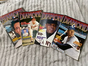 4 von 9 Lot der Diamond Baseball Chronik Magazin Mickey Mantle Willie Mays - Bild 1 von 7