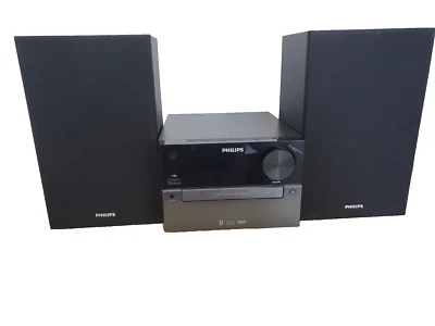 Philips BTM2310 Micro Music System (Black) AUX/BT/CD Player / MP3 BRAND NEW - Image 1 of 4