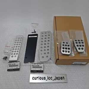 Juego de pedales de aluminio manual de 6 velocidades Mazda OEM MX-5 Miata ND ND5RC para Roadster - Imagen 1 de 18