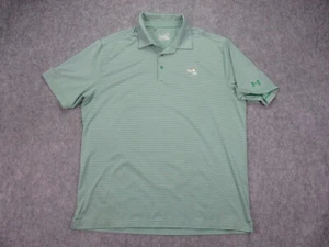 Under Amour Mens Shirt Extra Large Green White Heat Gear Golf Stretch Bay Hill - Bild 1 von 18