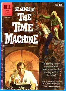 THE TIME MACHINE Dell Comics Film/Movie H,G.Wells Four Color C - Picture 1 of 6
