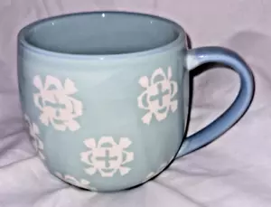Baum Bros vaso in gres tazza pancia fara blu cielo grande 20 oz - Foto 1 di 4