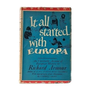 It All Started With Europa by Richard Armour (1959 3rd Printing) vintage  - Bild 1 von 5