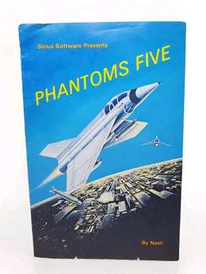 Apple II ~ Phantoms Five (1980) Instruction Manual ~ Sirius Software ~ RARE!! - Image 1 of 4