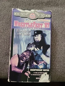 Wrestlefest 97 VHS Video Tape 1997 AEW TNA WWE WWF TNA WCW Wrestling - Imagen 1 de 5
