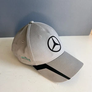 Mercedes AMG Petronas Formula One Team Hat Cap Motorsport Contrast Panels - Picture 1 of 7