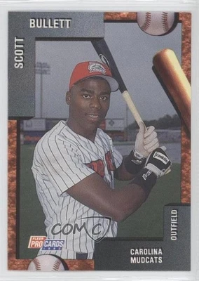 1992 Fleer ProCards Minor League Scott Bullett #1191 Rookie RC - Image 1 of 2