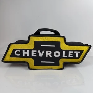 Bolso de lona con forma de pajarita Chevy, negro y amarillo - Imagen 1 de 8