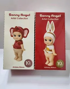 Sonny Angel Artist Collezione 10° Compleanno Nastro Set Coniglio ed Elefante 2 pz - Foto 1 di 4