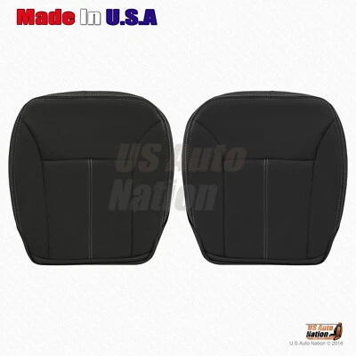 Mercedes Benz GL320 GL350 2007 2008 2009 parte inferior izquierda y derecha cubierta de cuero negra Foto 1 de 4