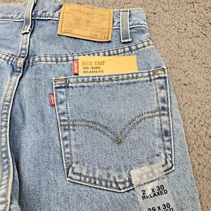 NOS Levi’s 550 Denim Jeans Herren 29x30 Medium Wash Relaxed Fit Vintage 2000’s - Bild 1 von 12