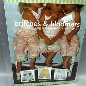Jackie Clark Britches & Bloomers Patterns JC205 Boys Girls Newborn to 4T - Picture 1 of 6