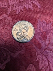 RARE 2009 D SACAQAWEA COIN ERROR DOLLAR DATE ON RIM VERYUNIQUE - Picture 1 of 8