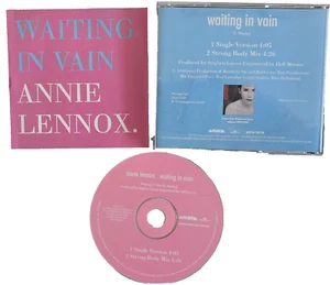 ANNIE LENNOX EURYTHMICS WAITING IN VAIN 2 VERSIONS RARE 1995 USA PROMO-ONLY CD - Imagen 1 de 1